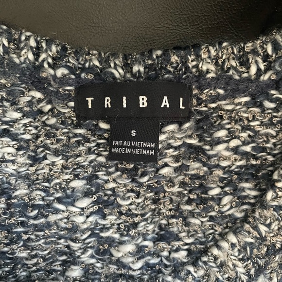 Tribal pullover knit sweater - Picture 2 of 2